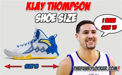 klay thompson shoe size